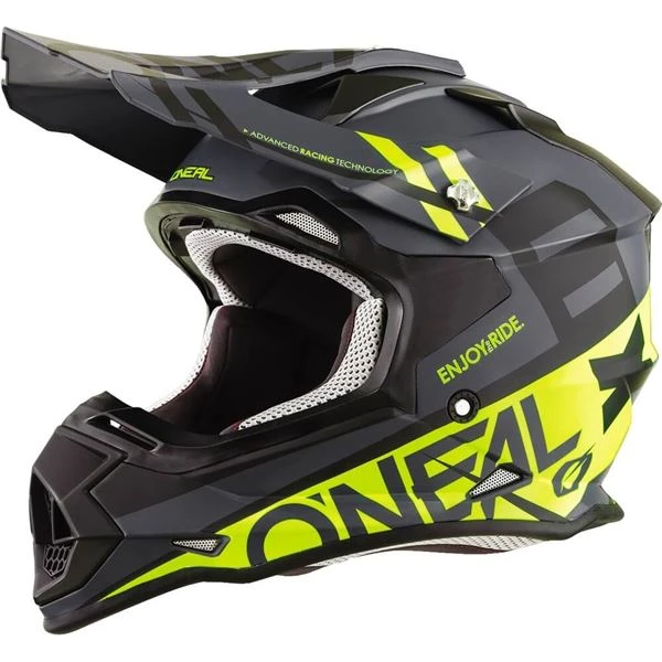 O'Neal Racing 2 Series Spyde Hi-Viz Helmet 3 O'Neal Racing 2 Series Spyde Hi-Viz Helmet