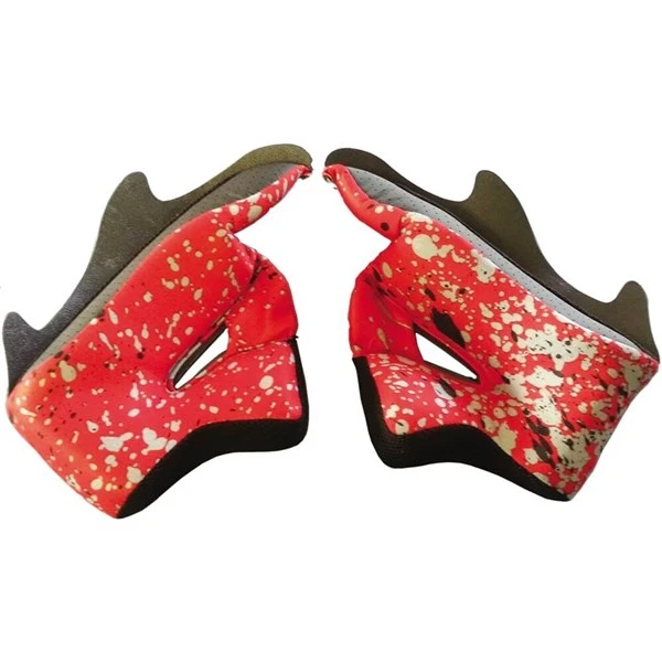Icon Splatter Replacement Helmet Cheekpads 3 Icon Splatter Replacement Helmet Cheekpads