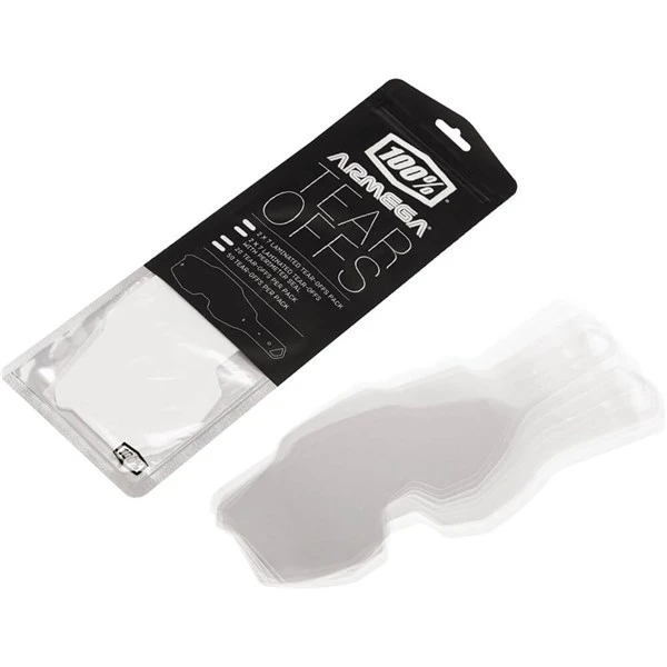 100 Percent Armega Goggle Tear-Offs 3 100 Percent Armega Goggle Tear-Offs