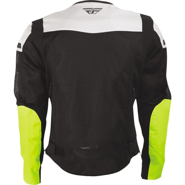 Fly Racing Flux Air Hi-Viz Vented Textile Jacket 5 Fly Racing Flux Air Hi-Viz Vented Textile Jacket - Image 3