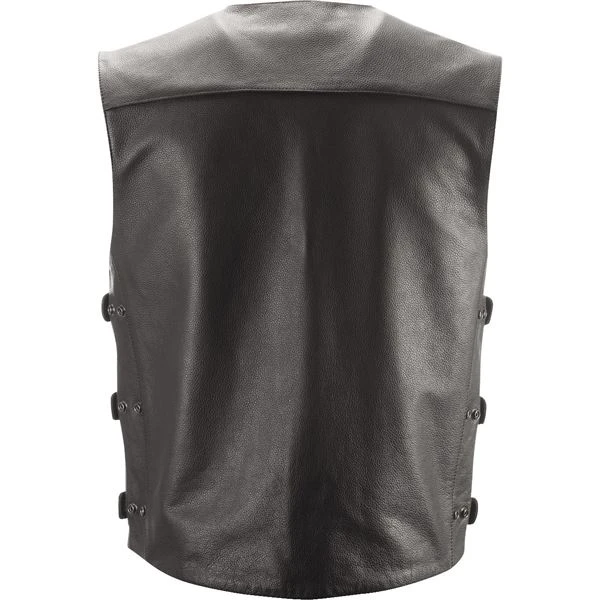 Highway 21 12 Gauge Leather Vest 5 Highway 21 12 Gauge Leather Vest - Image 3