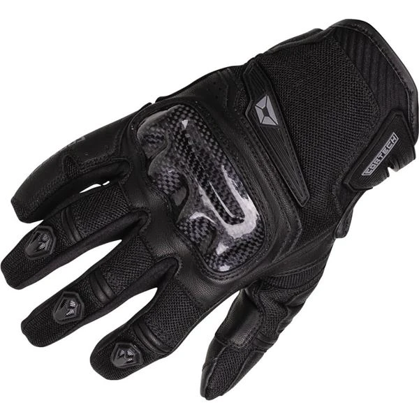 Cortech Speedway Collection Sonic-Flo Vented Leather / Textile Gloves 4 Cortech Speedway Collection Sonic-Flo Vented Leather / Textile Gloves - Image 2