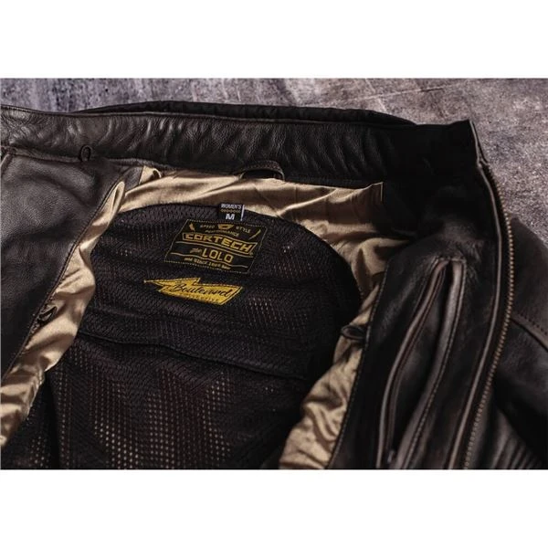 Cortech The Boulevard Collective The Lolo Women's Leather Jacket 7 Cortech The Boulevard Collective The Lolo Women's Leather Jacket - Image 5