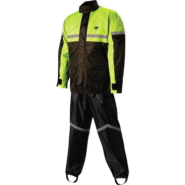 Nelson Rigg SR-6000 Stormrider Hi-Viz 2-Piece Rainsuit 3 Nelson Rigg SR-6000 Stormrider Hi-Viz 2-Piece Rainsuit