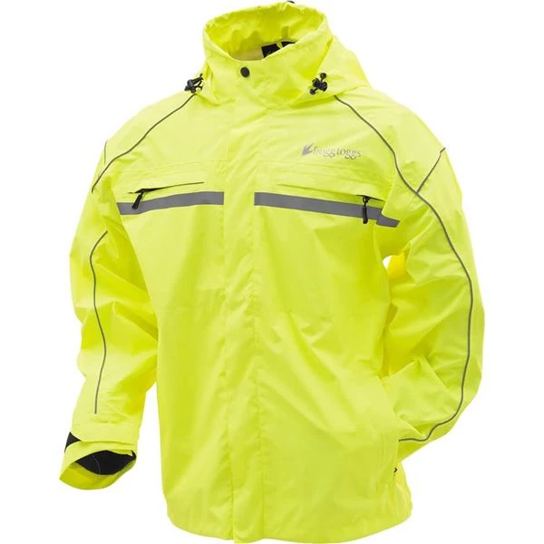Frogg Toggs Java 2.5 Illuminator Hi-Viz Rain Jacket 7 Frogg Toggs Java 2.5 Illuminator Hi-Viz Rain Jacket - Image 5