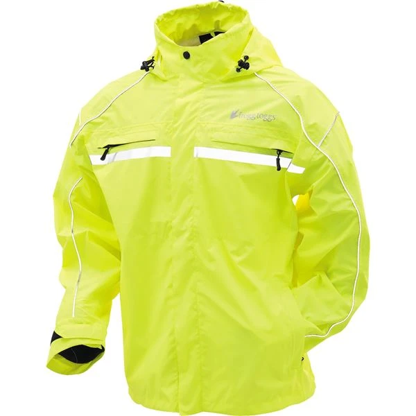 Frogg Toggs Java 2.5 Illuminator Hi-Viz Rain Jacket 3 Frogg Toggs Java 2.5 Illuminator Hi-Viz Rain Jacket