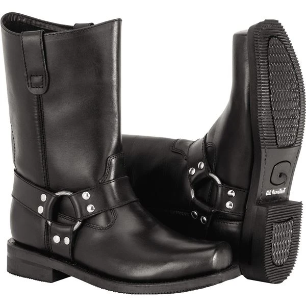River Road Traditional Square Toe Harness Boots 3 River Road Traditional Square Toe Harness Boots