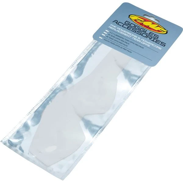 FMF Racing PowerBomb / PowerCore Laminated Replacement Goggle Tear Offs 3 FMF Racing PowerBomb / PowerCore Laminated Replacement Goggle Tear Offs