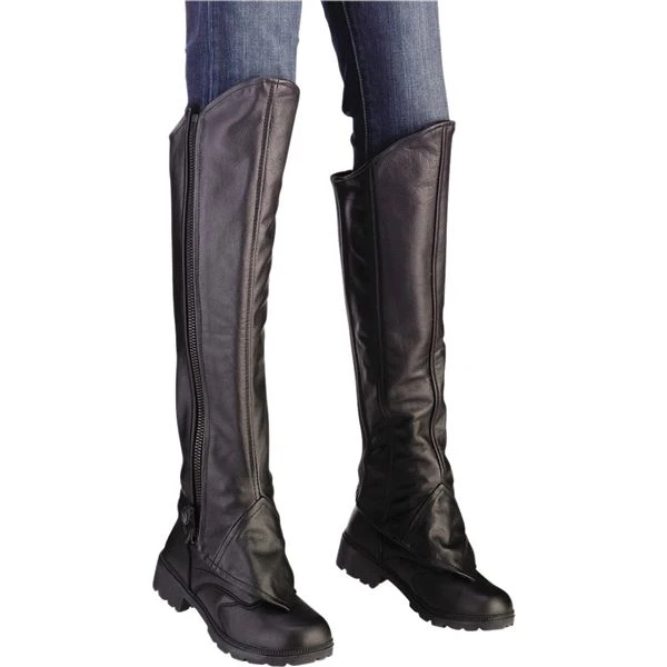 Z1R Women's Leather Half Chaps 2 Z1R Women's Leather Half Chaps