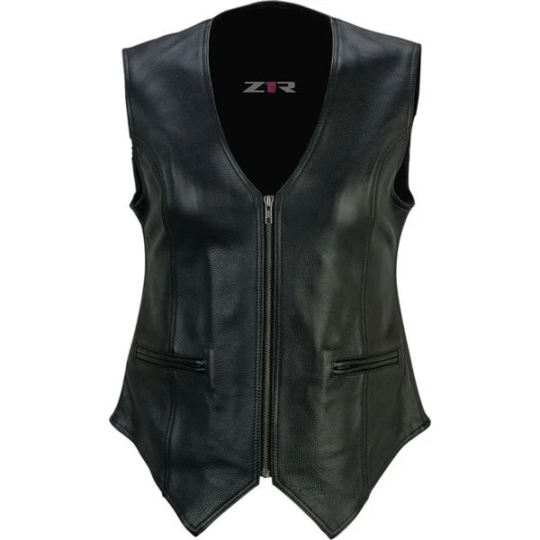 Z1R Scorch Women's Leather Vest 3 Z1R Scorch Women's Leather Vest