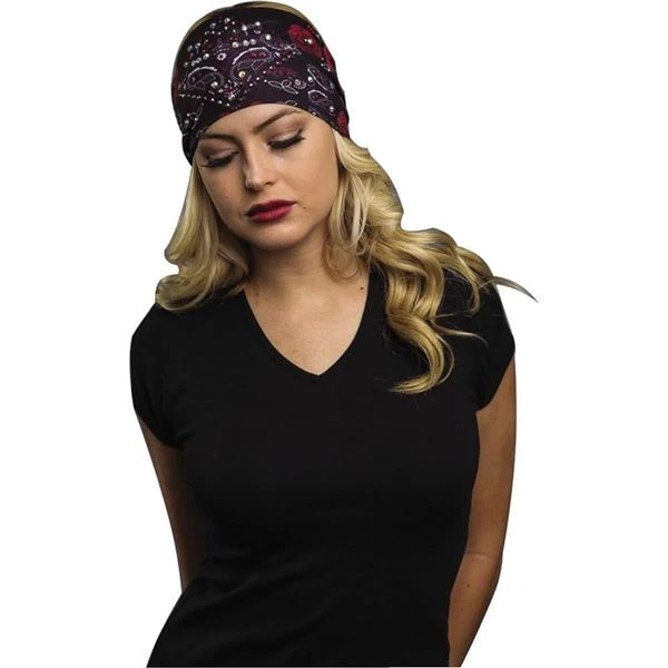 Hair Glove Roses And Paisley With Gems EZ Band 4 Hair Glove Roses And Paisley With Gems EZ Band - Image 2