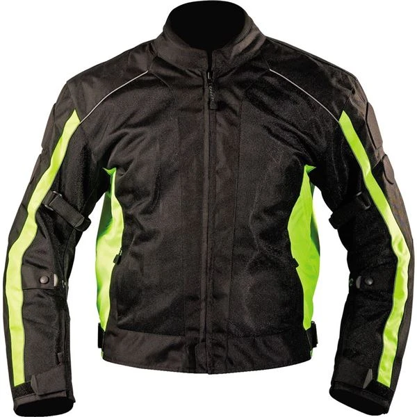Motonation Diablo Hi-Viz Vented Textile Jacket 3 Motonation Diablo Hi-Viz Vented Textile Jacket