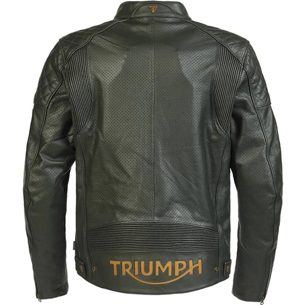 Triumph Braddon Vented Leather Jacket 3 Triumph Braddon Vented Leather Jacket - Image 2