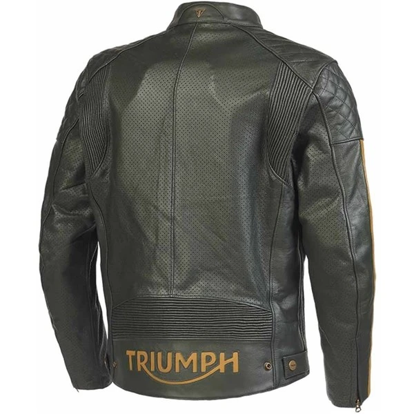 Triumph Braddon Vented Leather Jacket 4 Triumph Braddon Vented Leather Jacket - Image 3