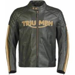 Triumph Braddon Vented Leather Jacket 8 Triumph Braddon Vented Leather Jacket -Bicycle Sale Shop MLES2337 M C